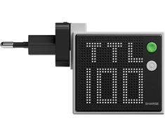 SHARGE Pixel 100 GaN Charger, 100W, 3x USB-C, 1x USB-A - pilkas
