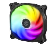 SilverStone Air Blazer 120R fan, ARGB – 120mm, juodas