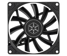 SilverStone Air Slimmer SST-AS90B Slim-korpuso ventiliatorius – 92mm, juodos spalvos