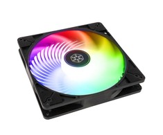 SilverStone AP184i-ARGB korpuso ventiliatorius, 180mm – juodos spalvos