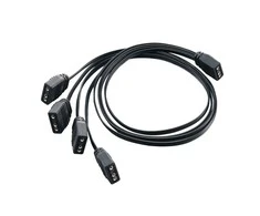 Šakotuvas SilverStone ARGB 4-way splitter cable – 30cm