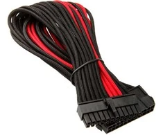 SilverStone ATX24 - ATX24, 0,3m, raudona (SST- PP07- MBBBR)