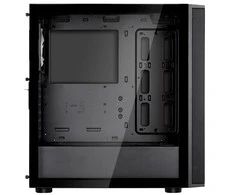 SilverStone Fara R1 V2 Midi-Tower, Tempered Glas - juodas