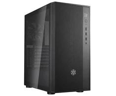 SilverStone Fara R1 V2 Midi-Tower, Tempered Glas - juodas