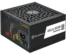 SilverStone HELA 850R 80 PLUS Platinum power supply, ATX 3.1, PCIe 5.1 - 850 watts, juodas