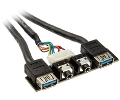 SilverStone I/O Port USB3.0 for SG03B-F, SG04B-F, GD04, GD08, SG08