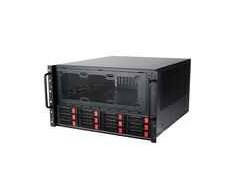 SilverStone SST-RM61-312, Rack-case - juodas, 6 Hheneinheiten