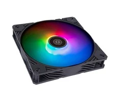 SilverStone Shark Force ventiliatorius, ARGB - 140mm, juodas