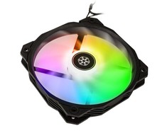 SilverStone Shark Force Fan, ARGB - 160 mm, juodas