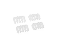 SilverStone maitinimo prailginimo kabelis SST-PP07E-EPS8W-V2, EPS 12V 8pin (4+4) (baltas, 30cm)