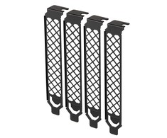 SilverStone SST-Aeroslots-2B – PCI slot covers, 4 pieces – juodas