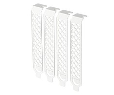 SilverStone SilverStone SST-Aeroslots2W - PCI Slotblenden, 4 Stück - baltas