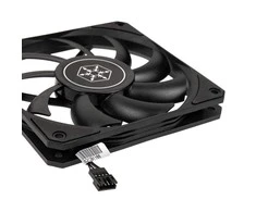 SilverStone SST-AS120B, korpuso ventiliatorius – 120mm