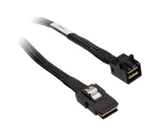 „SilverStone SST-CPS06“ – vidinis „Mini SAS HD SFF8643 36 kontaktų“ į „SFF8087“ kabelis, 60 cm