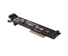 SilverStone Silverstone SST-ECM28 M.2/SATA Adapterkarte, PCIe 4.0, 1x M-Key, 1x SATA