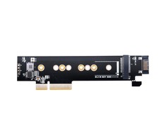 SilverStone Silverstone SST-ECM28 M.2/SATA Adapterkarte, PCIe 4.0, 1x M-Key, 1x SATA