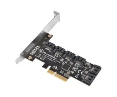 SilverStone PCIe 3.0 x4 valdiklis – 6x SATA III (SST-ECS06)
