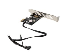 SilverStone SST-ES02-PCIe – nuotolinio valdymo pultas kompiuterio įjungimui/išjungimui
