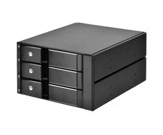 Obudowa SilverStone SilverStone SST-FS303-12G Išorinis 3.5-col. Aptvaras, 3 įlanka - Juodas