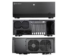 „SilverStone SST–GD07B–C“ – „Grandia Airflow“ stacionarus kompiuteris, USB–C – juodas