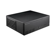 „SilverStone SST–ML11B Milo Slim HTPC Micro–ATX“ korpusas – juoda