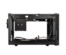 SilverStone SST-SG13B-C Sugo 13, Mini-ITX korpusas, tinklinis priekinis skydelis, USB Type C - juodas