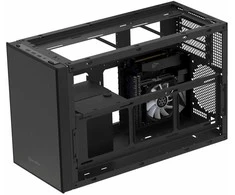 SilverStone SST-SG17B Micro-ATX Mini ITX case - juodas