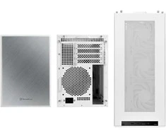 SilverStone SST-SG17W Micro-ATX Mini ITX case - baltas