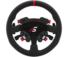 SIMAGIC GT apvalus 330 mm vairas, GT Pro Hub(K), QR50, odinis, S207