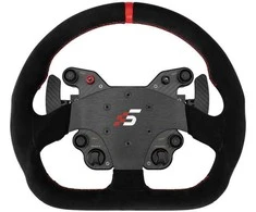 SIMAGIC GT1-SD vairas 330 mm, QR70, aliuminio pavarų perjungimo svirtys, alcantara