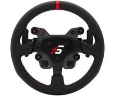 SIMAGIC GT1 apvalus vairas, 330 mm, pavarų perjungimo svirtys, QR70, odinis, S209