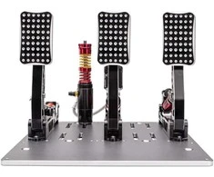 Hidraulinis trijų pedalų komplektas Simagic P2000-S100R Crimson Edition, S309