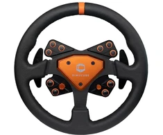 Simucube Tahko Lenkrad, Rund – 320 mm, oranžinis