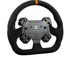 Simucube Valo GT-23 SC3 Simracing-Lenkrad, 320 mm Skersmuo, GT-Design, SC3-Quick-Release - juodas, wildleder