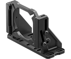 Simucube Wheelbase Mount v2 Bracket, -24 to +20 degrees tilt, Aliuminio - Juodas (SCWBM2A)