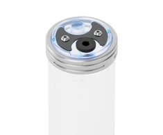 Singularity Computers Protium 2.0 Reservoir 200mm – Acrylic, sidabrinis