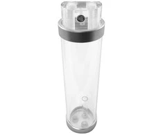 Singularity Computers Protium Reservoir 200 mm – Acrylic, sidabrinis