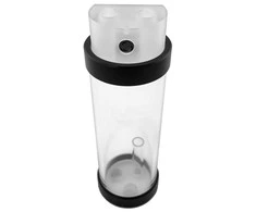 Singularity Computers Protium Reservoir 150mm – Acrylic, frosted, juodas