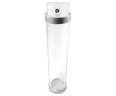 Singularity Computers Protium Reservoir 250mm – Acrylic, frosted, sidabrinis