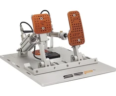 SRP GT-R 2P Sim Racing Pedal Set, Pneumatic, 16-Bit, 15-45 mm - pilkas