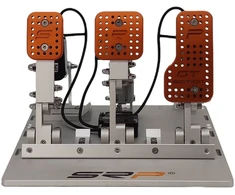 SRP GT-R 3P Sim Racing Pedal Set, pneumatic – pilkas