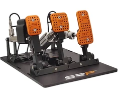SRP GT-R 3P Sim Racing Pedal Set, pneumatic – juodas