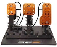 SRP GT-R 3P Sim Racing Pedal Set, pneumatic – juodas