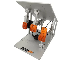 SRP GTI-R 3P Sim Racing Pedal Set, inverted, pneumatic – pilkas