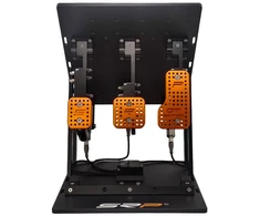 SRP GTI-R 3P Sim Racing Pedal Set, inverted, pneumatic - juodas