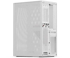 Ssupd Meshlicious Full Mesh PCIE 4.0 Edition Mini-ITX kompiuterio korpusas – baltos spalvos