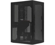 Kompiuterio korpusas, SSUPD Meshroom S V2, Mini-ITX, Juodas