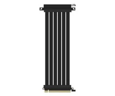 Ssupd Riser Flat Ribbon Cable – PCIe 4.0, 270mm, juodos spalvos