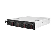 SilverStone RM21–308 Rackmount Serverio dėklas, 2U, Micro–ATX – juoda