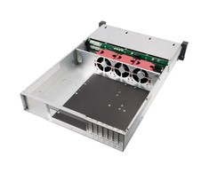 SilverStone RM22–312 Rackmount Serverio dėklas, 2U, E–ATX – juoda